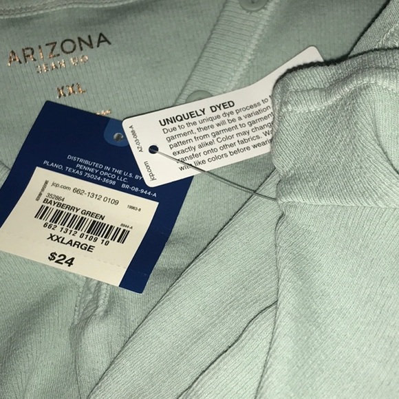 Arizona Womens V Neck Short Sleeve Crop Top Juniors Size XXL New With … - Picture 4 of 5